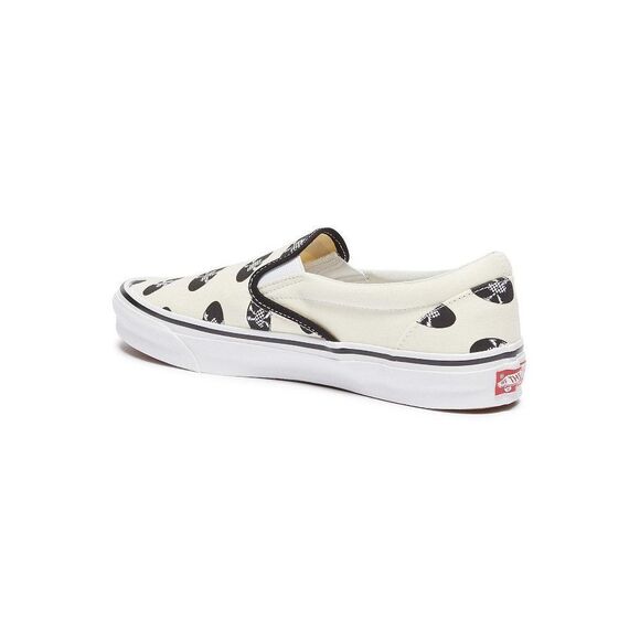VANS X WACKO MARIA 'OG CLASSIC LX' VINYL GRAPHIC PRINT SLIP-ON SNEAKERS - Picture 5 of 10